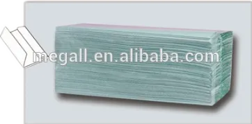 Green C-fold Paper Hand Towels