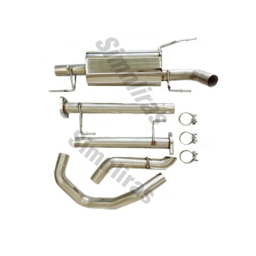 Hochleistung 2,5 &quot;Edelstahl-Katzen-Back-Auspuff für 03-09 Toyota 4 Läufer 4.7L V8