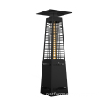 Factory Direct Smokeless ODH-1 13KW Indoor/Outdoor Freestanding Patio Heater with Modern Style Wood Pellet Fireplace for Garden