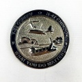 Conception personnalisée Soft Enamel Metal Antique Challenge Coins