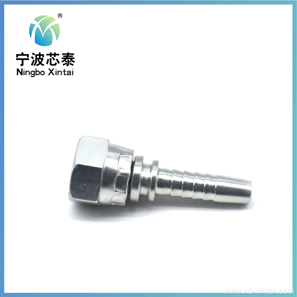 Zinc Plating Hydraulic Hose System Fitting Connector