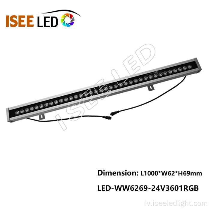 DMX DECODER interjera RGB LED sienas mazgātāja gaisma