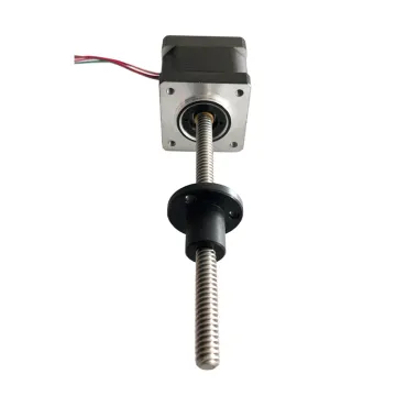 Threaded Rod and NEMA 17 Stepper Motor with Anti-Backlash Nut Assembly