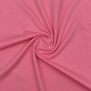 Tela de poliéster de color sólido elástico