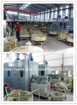 EN 853 2SN ISO&API certified steel wire reinforced flexible rubber hose pipe