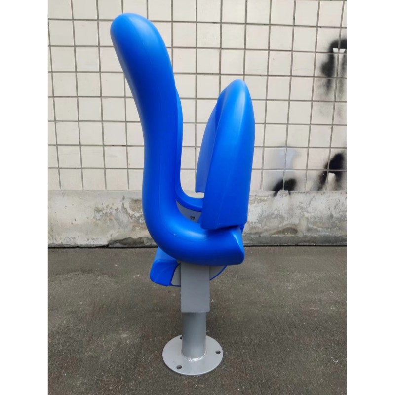 Hot Sale Hollow Plastic Turnover Chair for Stadium