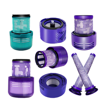 ตัวกรอง HEPA ที่ล้างทำความสะอาดได้เข้ากันได้กับ Dyson V6, V7, V8, V10, V11, V12, V15 ตรวจจับเครื่องดูดฝุ่น