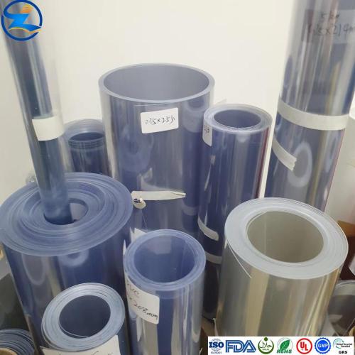 Transparent plastic PVC sheet film for offset printing