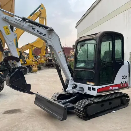 Used Bobcat 331 Mini Excavator - 3 Ton Excavator for Sale
