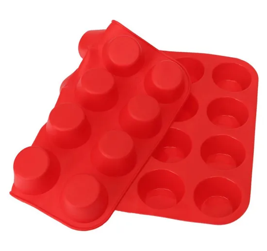 factory offer silicone cake mold cookie cup with low price