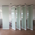 Aluminium frameless folding glass walls