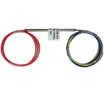 1x2 Fiber Optic FBT Coupler Steel Tube Optical Communication Module for CATV System