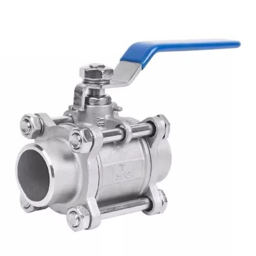 Stainless Steel Three Piece Welded Ball Valve