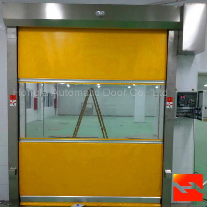 Industry PVC Fast Rolling Automatic Door