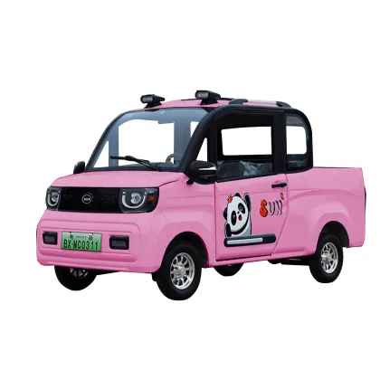 New Arrival: 4-Seater Mini Electric Pickup Truck Camper Electric Car