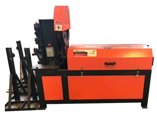 Zero error steel bar straightening and cutting machine