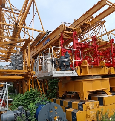 xcmg-used-crane-boom-folded-structure xcmg-used-crane-boom-folded-structure
