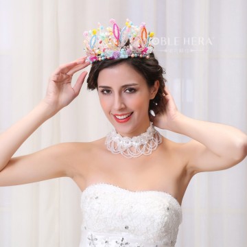2015 Newest Wholesale Bridal Flower Crown For Wedding&Party&Event