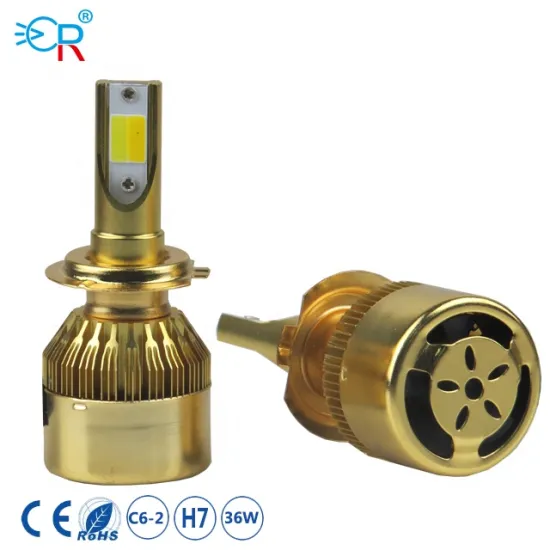 24V Dual Color LED Headlight MACAR C6 H11 H1 H3 H7