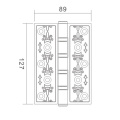 304 петля двери из нержавеющей стали