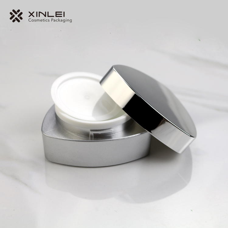 Triangle Acrylic Cosmetic Cream Jar