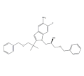 (2r) -1- {5-amino-2- [1- (benzyloxy) -2-metil-2-propanil] -6-fluoro-1h-indol-1-il} -3- (benzyloxy) -2- Propanol para Tezacaftor