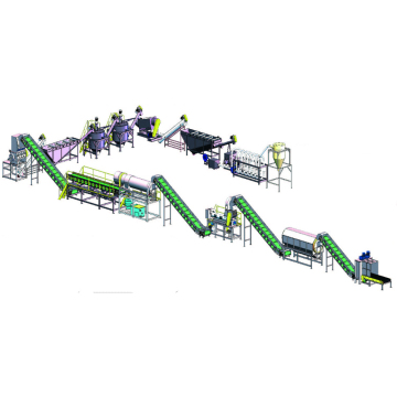 PET bottle washing recycling line
