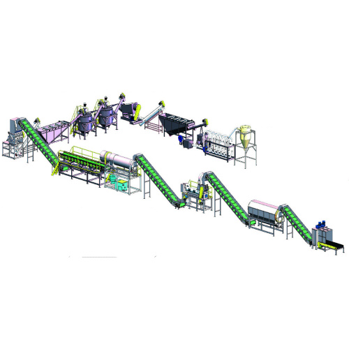 PET washing recycling plant