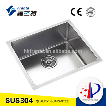 20*18 inches undermount stainless steel single bowl kitchen sink