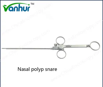 E. N. T Sinuscopy Instruments Nasal Polyp Snare