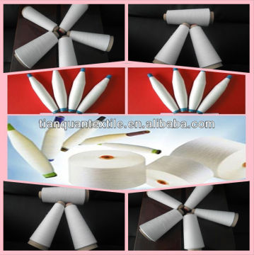 Polyester Spun Yarn 60S/1 Made From Pet Flakes Fibre