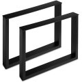Square Frames Coffee Dining Metal Table Legs