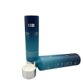 Body lotion hand cream blue matte tube