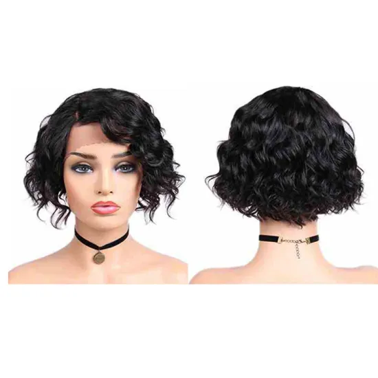 Free Sample 12a Short Raw Brazilian Transparent Deep Curly 13x6 Pre Plucked Bleached Knots Hd Lace Front Wigs