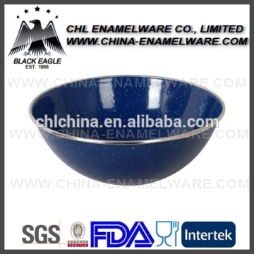Outdoors stainless enamel bowl for camping