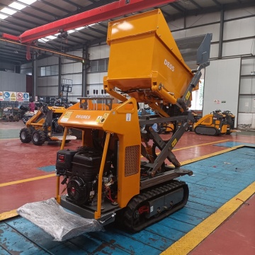 Niedriger Preis Benzinmotor kleiner Dumper Crawler Transporter