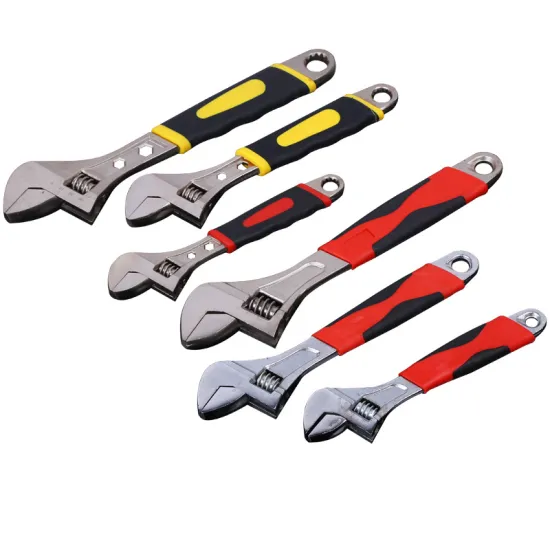 Latest Design Steel Forging Hand Tools: Adjustable Wrench Monkey Spanner Hardware Wrench