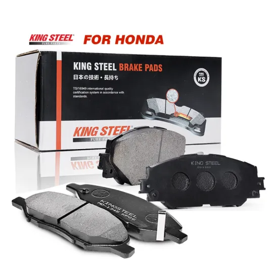Genuine KINGSTEEL Semi Metallic Ceramic Auto Brake Pads for Honda Models