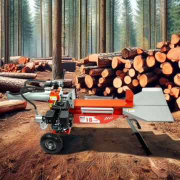 Máquina de divisor de madera de 18 toneladas - Splitter de paquete de potencia hidráulica de nuevo estilo de fábrica para procesamiento de leña