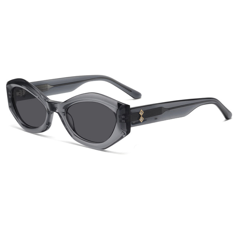 Geometric UV400 Acetate Glasses