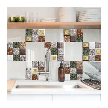 Płytki mozaikowe 3D: Peel and Stick Backsplash Wallpaper do wystroju kuchni i łazienki