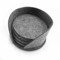 10PCS Felt Protection Pad Cup Anti-Friction Pad Separation Pad Felt Set Pad With Holder Kitchen Mats