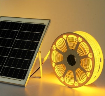 Wodoodporne światła LED z zasilaniem energii słonecznej na balkon i dziedziniec