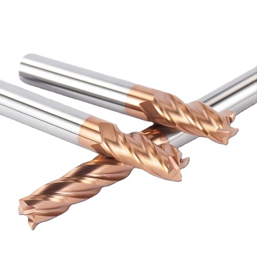 YMD Customizable ODM End Mill 65 HRC 4-Flute Tungsten Steel Milling Cutter