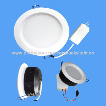 4-inch Office LED Downlight, 7W, 85-265V AC, 525-575lm, Cut-out 120mm, CE and RoHS Marks
