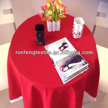 Red round Table cloth