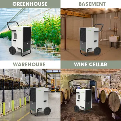 Industrial Air Cleaning Dehumidifier for Green Houses