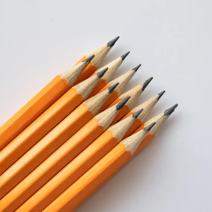 High Quality Custom Brand Wooden Graphite Lead HB Pencil