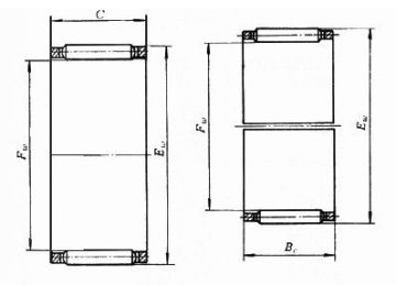 High Precision Aisi 52100, Bearing Steel, High Loading Capacity Needle Roller Bearing