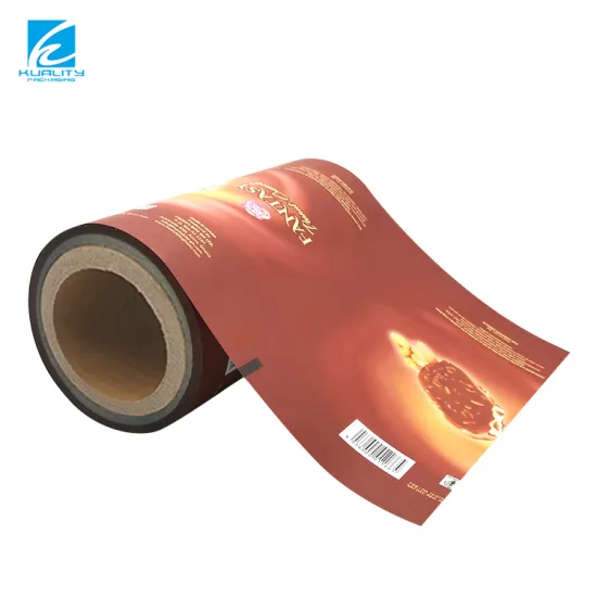 Automatic Packaging Film - Laminated Plastic Metalized Polyester Mylar Wrapper Roll for Ice Cream Popsicle